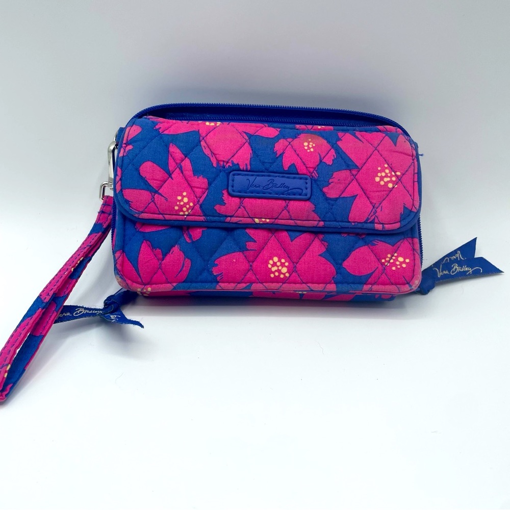 Vera Bradley Retired Flower Pattern Wallet - image 1